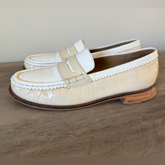 Freda Salvador Elba Leather Loafers 10 - Picture 3 of 6